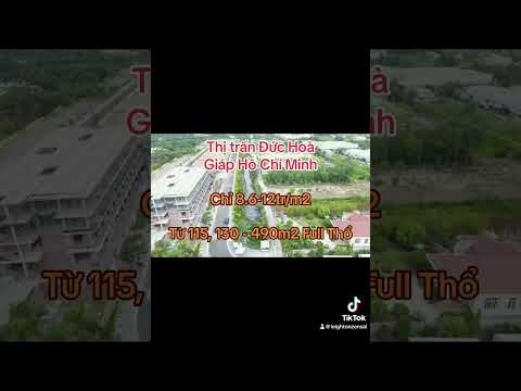 NỀN THỔ CƯ ĐẦU TƯ GIÁ MỀM  KDC HIỆN HỮU GẦN ĐH TÂN TẠO - ĐỨC HÒA - GIÁP SÀI GÒN