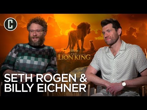 The Lion King: Seth Rogen & Billy Eichner Interview