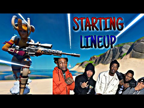 Fortnite Montage - "Starting Lineup"(keepitpeezy,young slo-be, young joc,Mbnel)