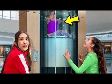 We Got Trapped inside The Elevator!! *Very Scary* | Jancy Family