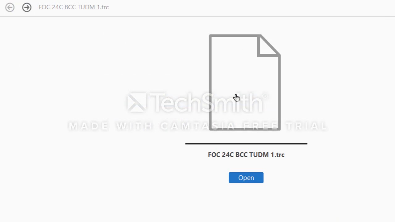Convert .trc file and whole any folder to one pdf file