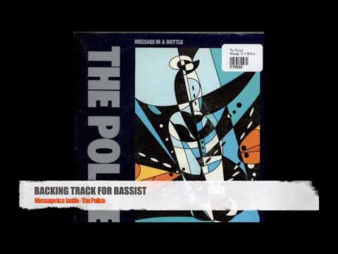 Message in a bottle - The Police - Bass Backing Track (NO BASS)