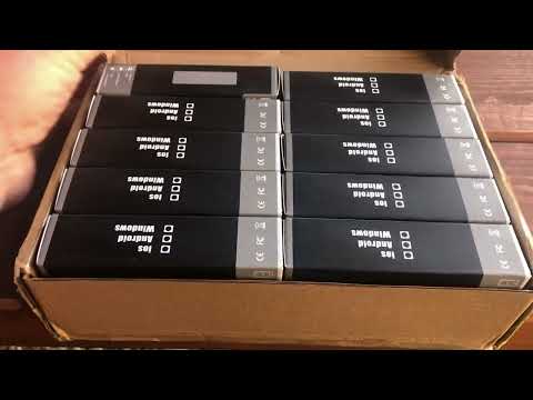 Unboxing my first stock delivery of LeLink2 ELM327 OBDII wifi bluetooth dongles - for Nissan Leaf
