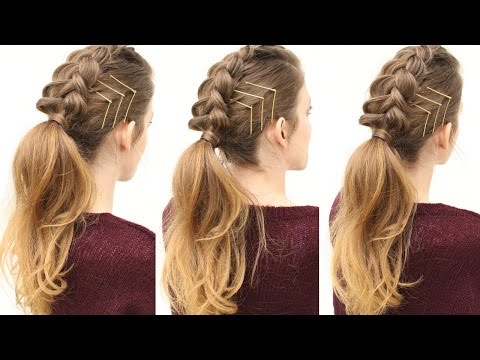 Edgy Braided Ponytail Hairstyles | Ponytail Hairstyles | Braidsandstyles12 Video