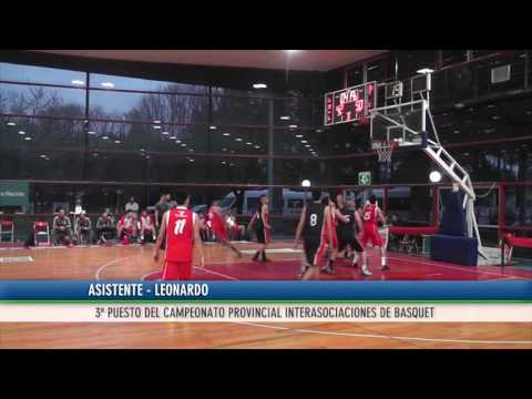 0797 FEDERICO Y LEONARDO   3º puesto del Campeonato Provincial Interasociaciones de Basquet