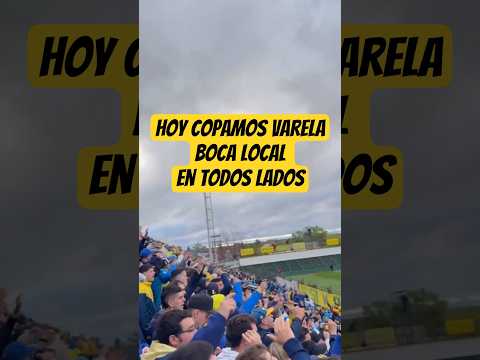 "Copando Varela. La 12 alienta" Barra: La 12 &bull; Club: Boca Juniors &bull; País: Argentina