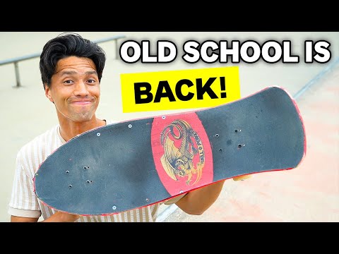 Why Old School Skateboards Are So Popular Now