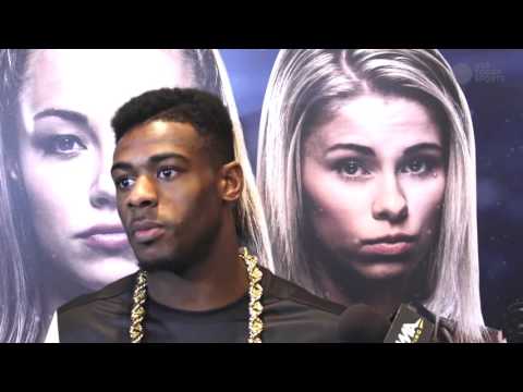 UFC Fight Night 80's Aljamain Sterling post fight interview
