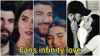 Why Tuba buyukustun and Engin Akyurek fans love them infinity