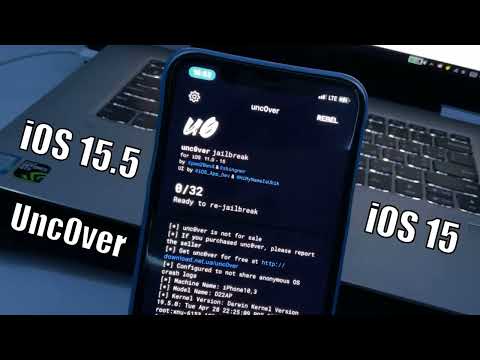 Jailbreak iOS 15.4.1 - 15.5 Unc0ver X Tool FIXED + tfp0!