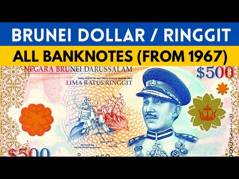 Banknotes All Brunei Dollar / Ringgit From 1967 | Ringgit From 1967 | Banknotes All Brunei Dollar