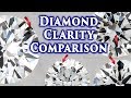 Diamond Clarity Comparison VS1 Vs VS2 SI1 SI2 VVS1 VVS2 I1 IF I2 I3 FL Ring Chart Explained Scale SI