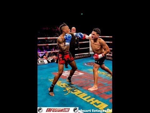 Khalid El Moukadam KO's Stefan Vos - MASSIVE KO