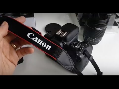 How to Attach Canon DSLR Neck Strap On