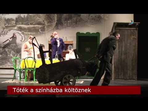 Tóték a színházba költöznek