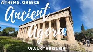 Ancient Agora Walk Around!  Temple of Hephaestus!!!