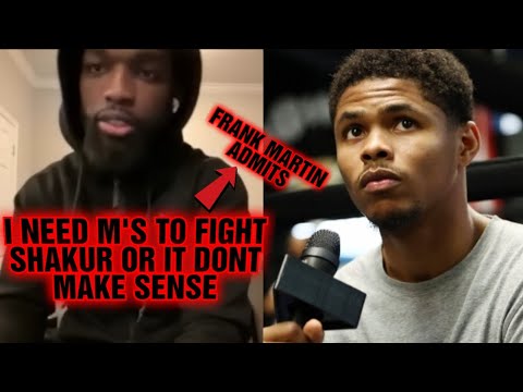 Frank Martin Tells Why He Didn't Take Shakur Stevenson Fight
