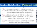 Random Math Problems – Continuation...