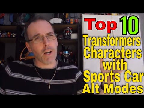 GotBot Counts Down: The Top 10 Trannsformers Characters with Sports Car Alt Modes