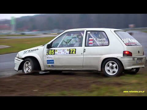 bridge - Peugeot 106 - SuperOES "SuperBarbórka 2020" Tor Kielce 12-12-2020