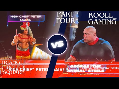 DAY 1 | RIGHT NOW | WWE 2K25: SHOWCASE MODE | PETER MAIVIA / GEORGE STEELE | THE BLOODLINE DYNASTY