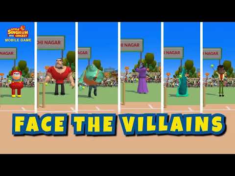 Little Singham Cricket Video