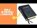 The Holy Bible in Swahili Language - Psalms 1 - 23