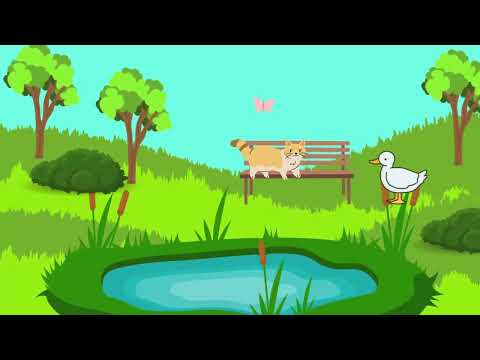 Kids stories to learn German 1 - Quacky and Whiskers