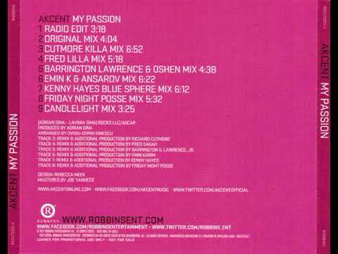 Akcent - My Passion (Kenny Hayes Blue Sphere Remix)