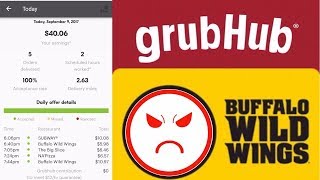 GrubHub Delivery - Buffalo Wild Wings WTF!