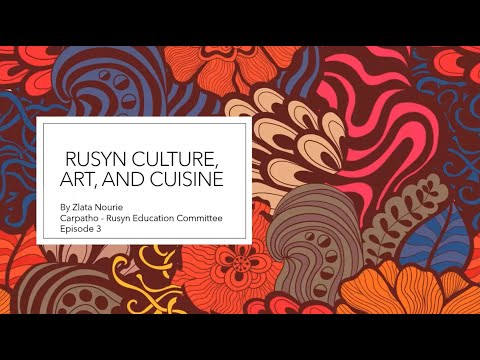 A Rusyn Cooking Adventure w/ Lesya Adamova