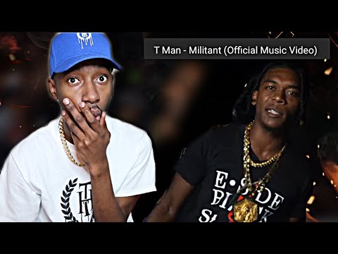 Jamaican Reacts to Trinidad 🇹🇹 Music! T Man - Militant (Skillibeng Crocodile Teeth Remix)