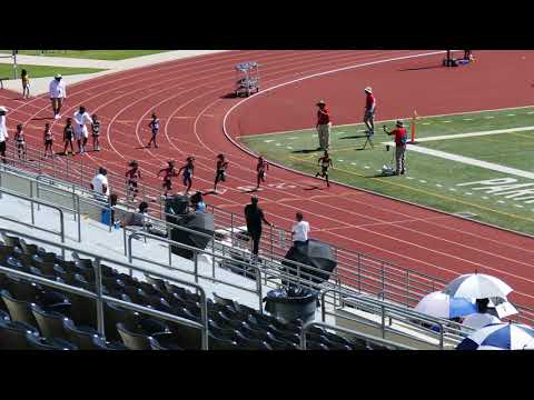 2019 TRACK HOUSTON CHAMPIONSHIP MEET  - 8 under Girls 100 Meter H1