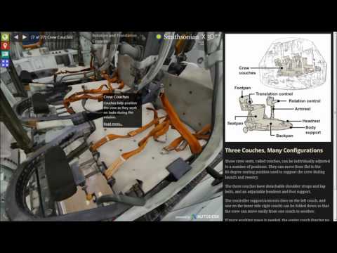 Apollo 11's 3D Interior Tour.