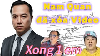 Drama Nam Quan pleaded guilty and sworn in for a temporary restraining order