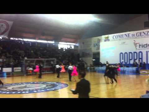 Cricchiolina e Manuel coppa Italia 2015 Genzano samba