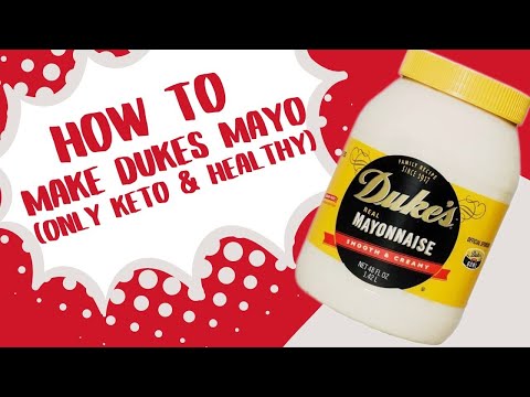 How to make My Dukes Mayo | Easy Keto Mayonnaise Recipe