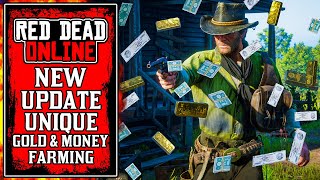 The NEW Red Dead Online Update Has INTERESTING GOLD & Money Farming Methods.. (RDR2)