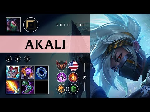 Akali Top vs Dr. Mundo - NA Grandmaster Patch 25.24