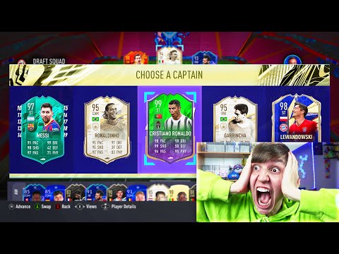 RAREST CARD EVER IN A 192 RATED FUT DRAFT!! - FIFA 21