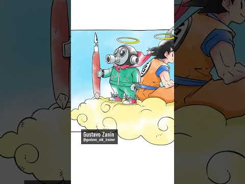 Superman se coló varias veces en la obra de Akira Toriyama, e incluso se transformó en Super Saiyan para defender a Arale (aunque salió regular)