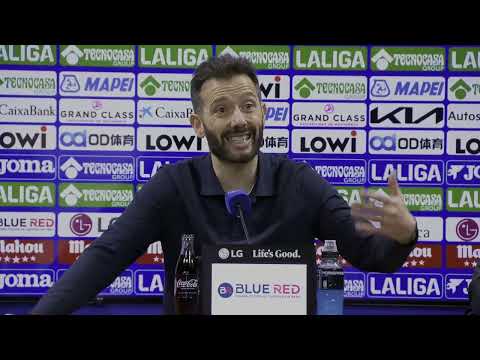 Corberán: "Sabemos que necesitamos ganar"