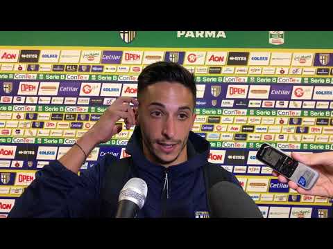 Matteo Scozzarella dopo Parma-Entella 3-1