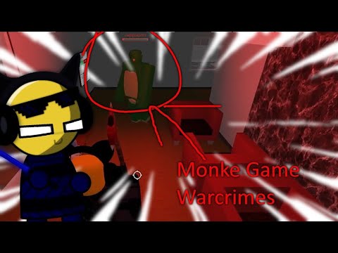 Alpha Monke ambushed, but with only normal weapons | Monke Game Roblox
