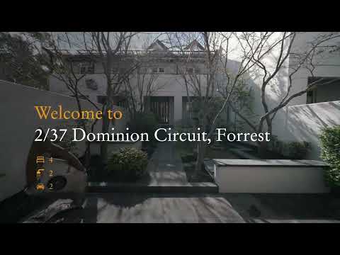 2/37 Dominion Circuit, Forrest, ACT 2603, 3部屋, 2バスルーム, Townhouse