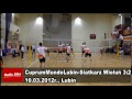 Wideo: Cuprum Mundo Lubin - Siatkarz Wielu� 3:2