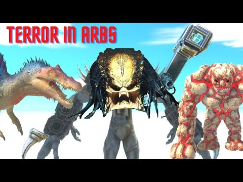 CARNIVORE DINOS + INFERNALS AGAINST PREDATOR SCOURGE + SCARY UNITS  - ARBS
