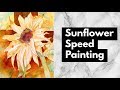 Sunflower Speed Painting