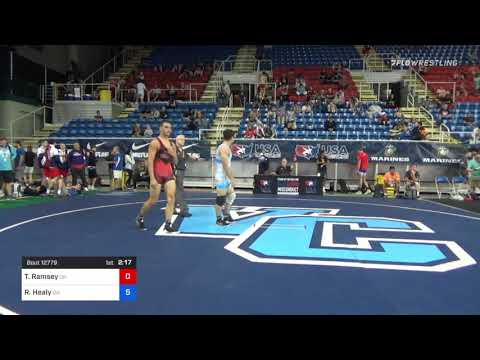 170 Lbs Consi Of 64 #2 - Tj Ramsey, Oklahoma Vs Ryan Healy, Ohio 9b6a