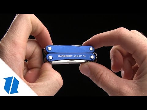Leatherman 831229 Squirt PS4 Multi-Tool Bleu